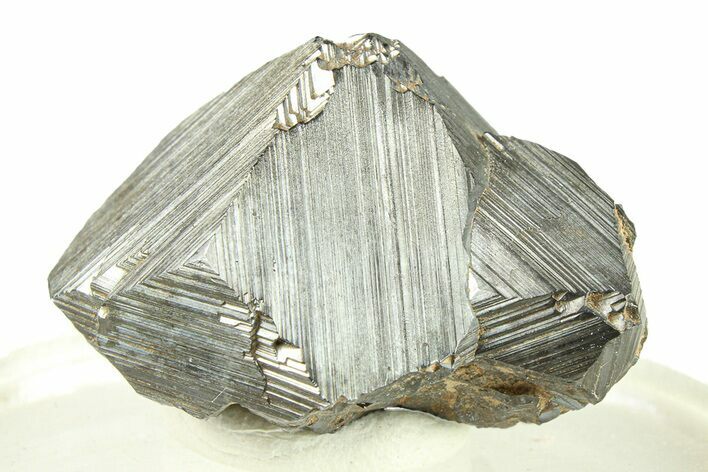 Striated Octahedral Magnetite Crystal - Utah #283918